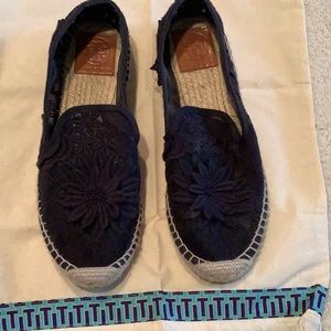 Tory Burch espadrille slip ons